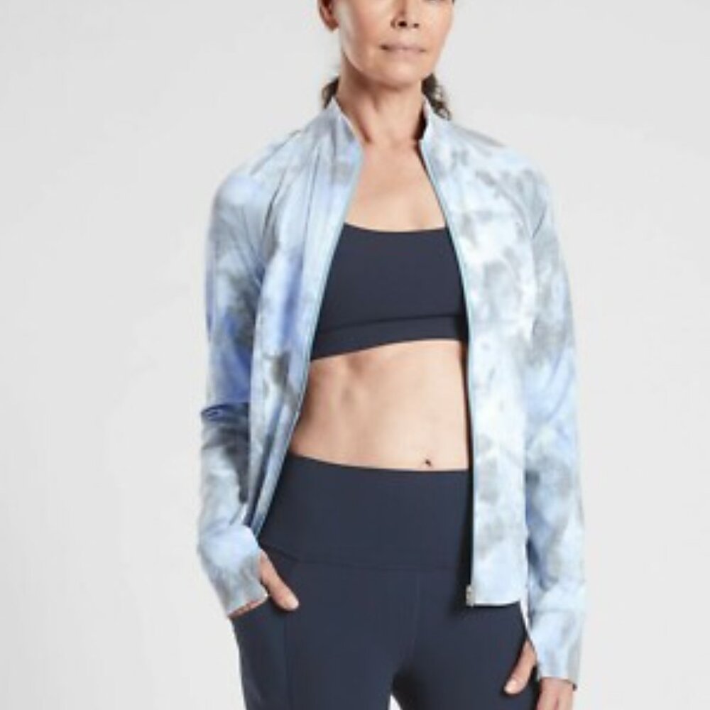 NWOT Athleta Salutation Jacquard Jacket
